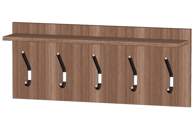 Вешалка ЮМИ ясень шимо темный